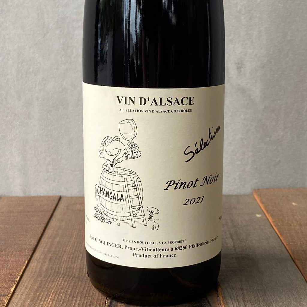 ガングランジェ / ピノノワール セレクション [2021] Domaine Ginglinger / Alsace Pinot Noir Selection