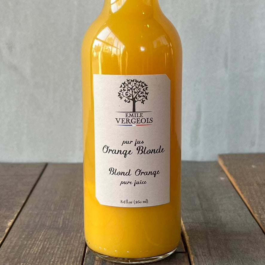 エミール ヴェルジョワ / ブロンド オレンジ [250ml/12本] EMILE VERGEOLS / pur jus Orange Blonde