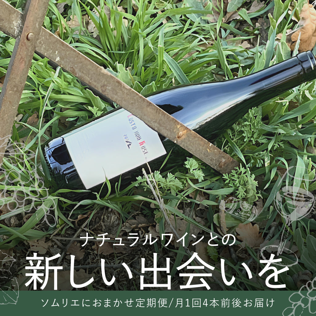 ソムリエにおまかせ定期便【月に1回ナチュラルワインが届く】