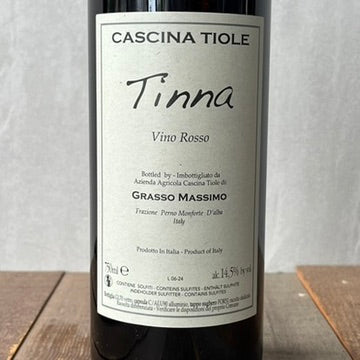 カッシーナ ティオレ/ ヴィーノ ロッソ”ティンナ Cascina Tiole / Vino Rosso”Tinna”