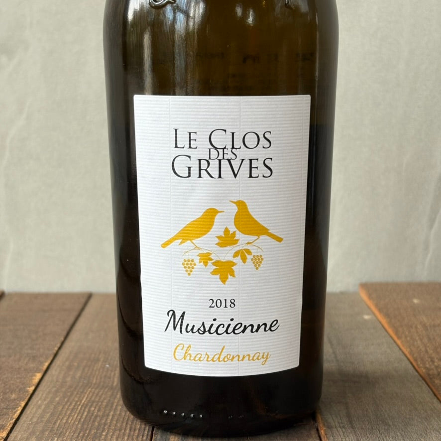 ル・クロ・デ・グリーヴ / コート・デュ・ジュラ　シャルドネ　ミュージシエンヌ  [2018] Le Clos des Grives / Cotes du Jura Chardonnay Musicienne