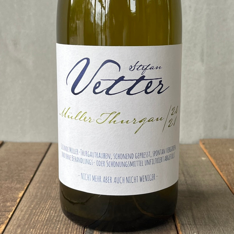 シュテファン・フェッター / ミュラートゥルガウ［2021］Stefan Vetter / Müller-Thurgau