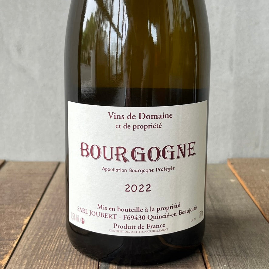 ドメーヌ・ジョベール /  ブルゴーニュ・ブラン[2022]　Domaine Joubert / Bourgogne Blanc