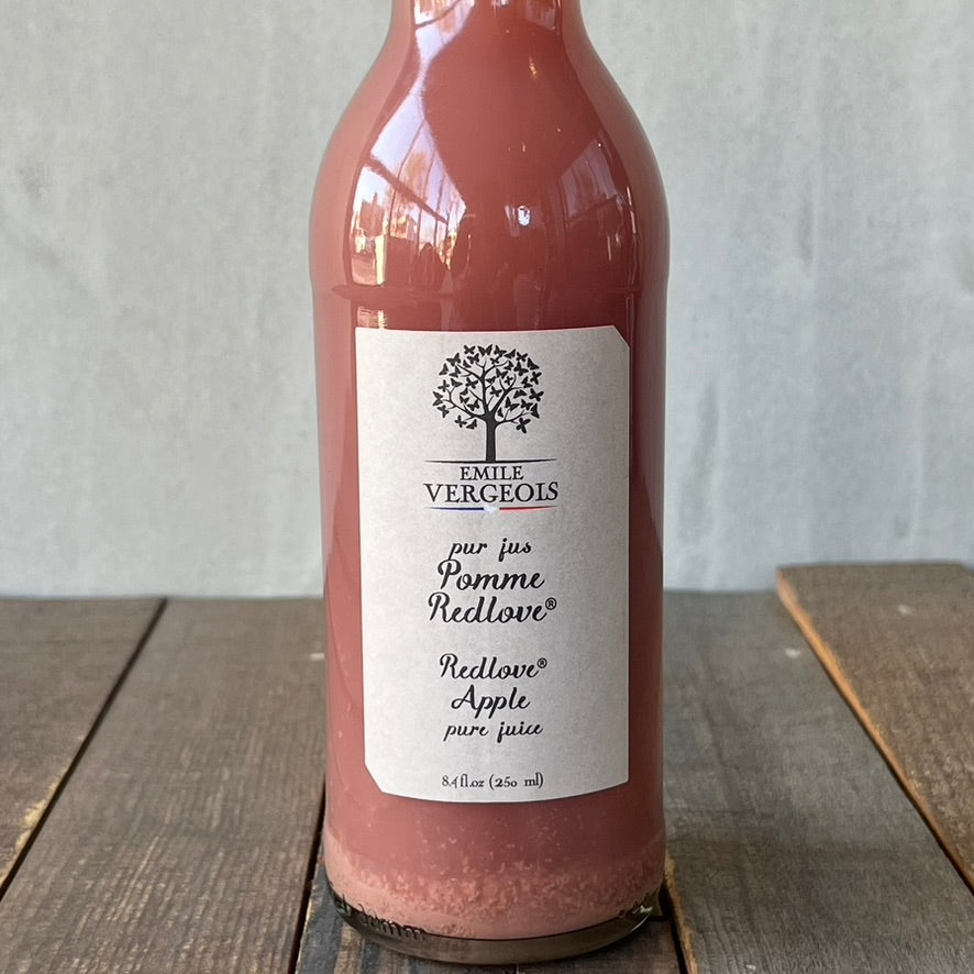 エミール ヴェルジョワ / レッドラヴ リンゴジュース [250ml/12本] EMILE VERGEOLS / pur jus Pomme Redlove