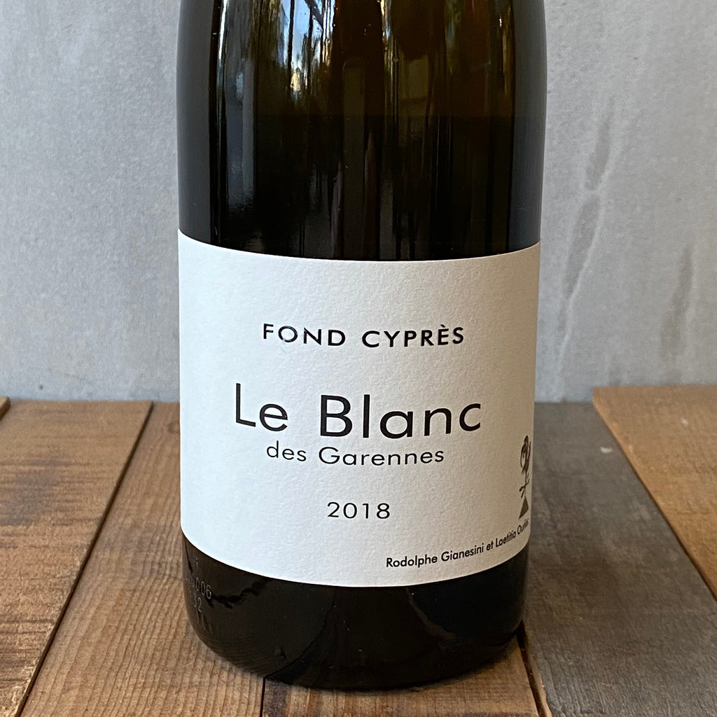 ドメーヌ・フォン・シプレ / ル・ブラン　デ・ガレンヌ [2020] Domaine Fond Cyprès / Le Blanc des Garennes