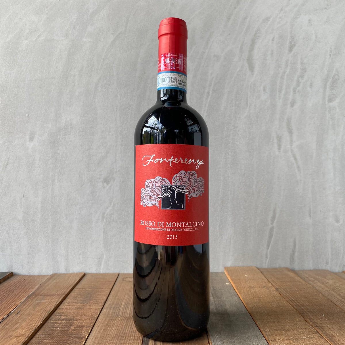 イタリア赤ワイン FATTOI 2015 ROSSO di MONTALCINOゆうパックでの発送